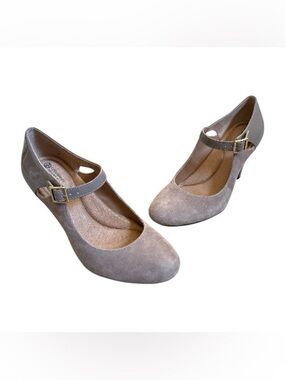 Giani Bernini Womens Size 7M Velmah Light Taupe Memory Foam Pumps